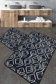 Набор ковриков для ванной комнаты CENERO, 60х100 см и 50х60 см