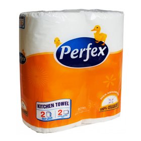 Бумажные полотенца PERFEX, 2шт 2 слоя (5330)
