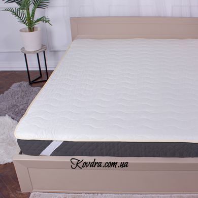 Наматрасник №1717&nbsp;Eco&nbsp;Light&nbsp;Crem&nbsp;(Wool) (обычный на резинке по углам)