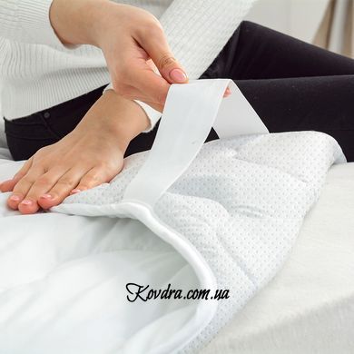 Наматрацник №1712 Eco Light White (EcoSilk) (звичайний на гумці по кутах) 1712/80160