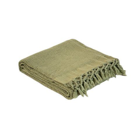 Плед "Lotus Home - Rius olive оливковий", 130х170 см