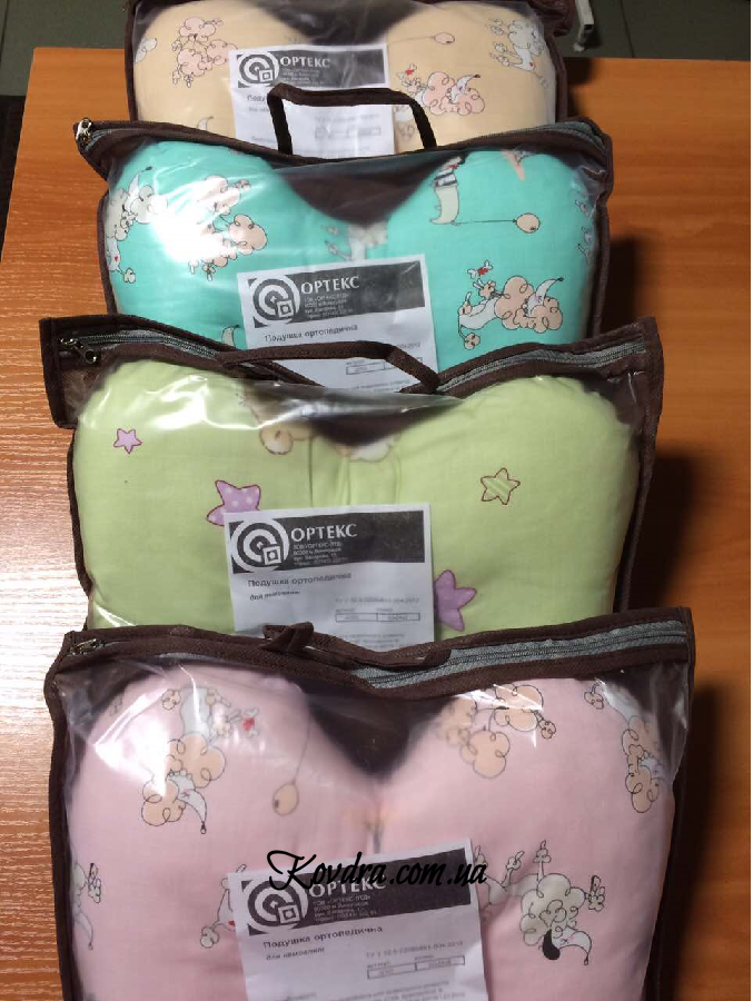 Детская ортопедическая подушка "Бабочка" для девочки