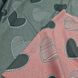 Комплект постельного белья "Розовые сердечки", подростковый на резинке