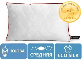 Подушка антиалергенна Eco Jojo 143 середня, 40х60 см