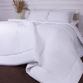 Зимнее одеяло Шерстяное Супер Теплое №1639 Eco Light White