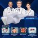 Подушка ортопедична ErgoSleep 61х34х12 см IDEIA анатомічна з ефектом пам'яті на боці, спині та животі, з наволочкою, id8-35857