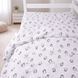 Комплект постільної білизни Бязь 17-0929 Sweet Penguin, манеж