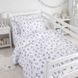 Комплект постільної білизни Бязь 17-0929 Sweet Penguin, манеж