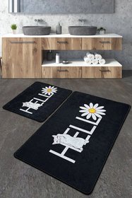 Набір килимків для ванної кімнати Holla Gato, 60х100 см, 50х60 см