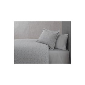 Комплект постельного белья хлопок "Buldans - Adelina gri" серый, евро двоспальный