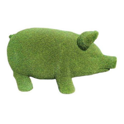 Декоративна фігурка "Green pig" 35х15х18см, 15х35х18 см, 0,4 кг