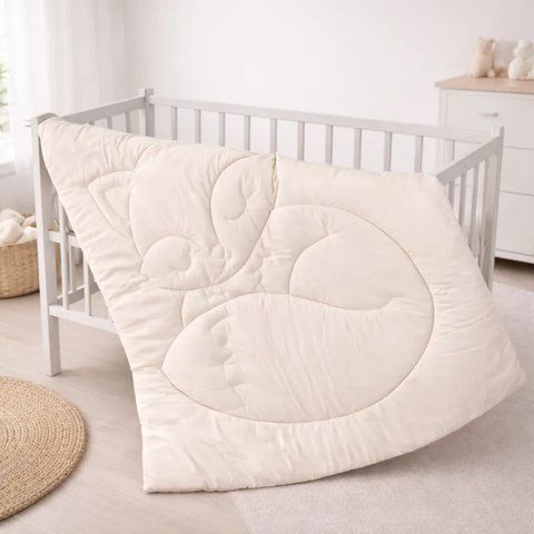 Ковдра бавовняна MIRSON №0566 Sleepy Friends "Леся" Cotton (бязь) літо, 110х140 см