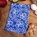 Полотенце вафельное №512 Waffle Blue lace 30х50 см