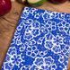 Полотенце вафельное №512 Waffle Blue lace 30х50 см
