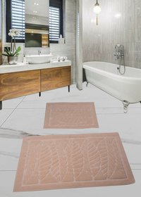 Набір килимків для ванної кімнати - Forest Bej, 50х60см + 60х100см cb11007242