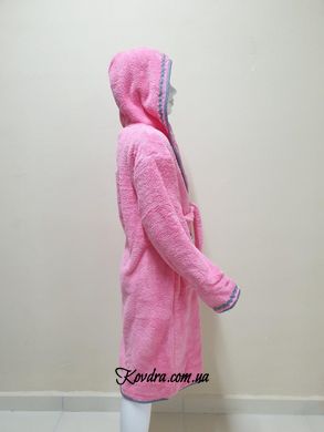 Халат дитячий махровий Welsoft рожевий, 7-8 років