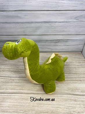 Іграшка-плед "Дінозаврик" зелений, 100х170 см