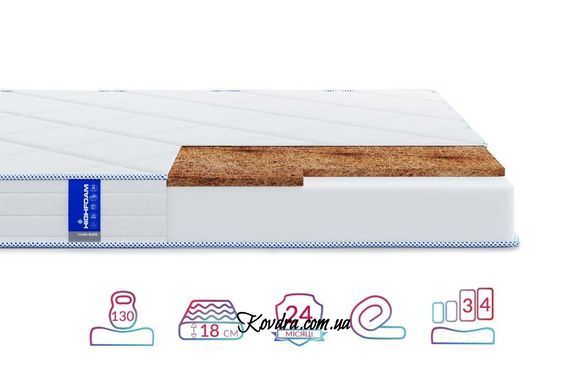 Матрац Highfoam Obeliks Elios скрутка, анатомічний двосторонній 160х190 см