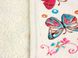 Махровое полотенце "Бабочка" разноцветный