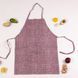 Фартух №208 - Chocolate binding, рогожа/напівпанама mn2200006754114
