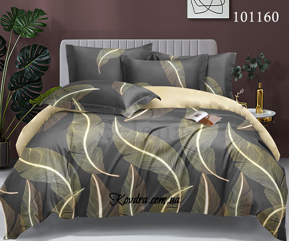 Комплект постельного белья "Джоанна" с тканью-компаньоном, двуспальный евро