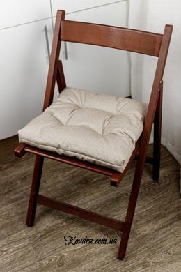 Подушка на стул FIESTA Бежевая, 40х40 см