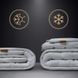Ковдра MirSon №1556 Ferrero White Вовна Зима, 110х140 см