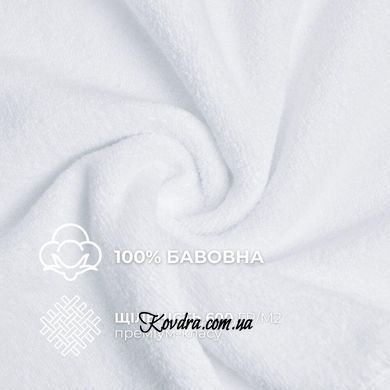 Рушник махровий 100х150 см, білій id8-35873*001