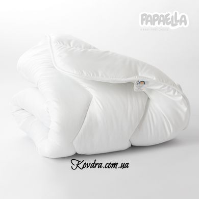 Ковдра дитяча всесезонна Comfort 100х135 см PAPAELLA для дітей у дитяче ліжечко антиалергенна біла id8-8723*005