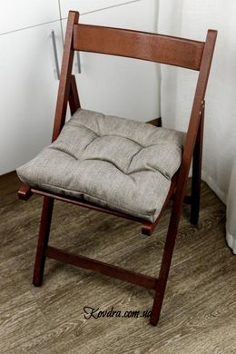 Подушка на стул FIESTA Серая, 40х40 см