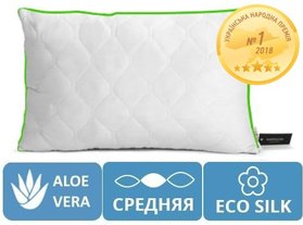 Подушка антиаллергенная Eco Aloe Vera 141 средняя, 40х60 см