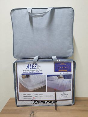 Наматрасник непромокаемый стеганный Allez fitted для отелей (резинка по периметру), 180х200 см