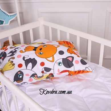 Подушка антиалергенная Kids Time 20-0035 "Colored kittens" EcoSilk, 40х60 см