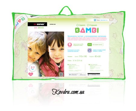 Подушка детская Bambi, 40x60