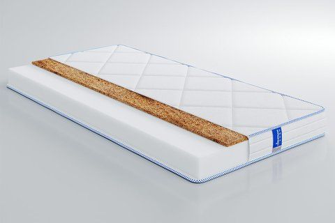 Матрас Highfoam Obeliks Elios скрутка, анатомический двухсторонний 140х190 см