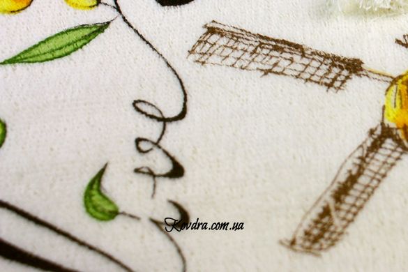 Махровое полотенце "Оливки"