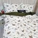 Комплект постельного белья ранфорс "Самолетики", подростковый на резинке