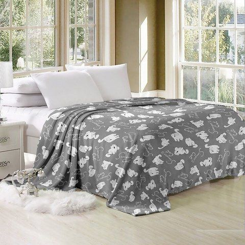 Плед Велсофт микрофибра СПЛ-088, 150х215 см