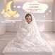 Ковдра шовкова MIRSON №0551 Sleepy Friends "Луна" Silk Kapok (сатин) літо, 140х205 см