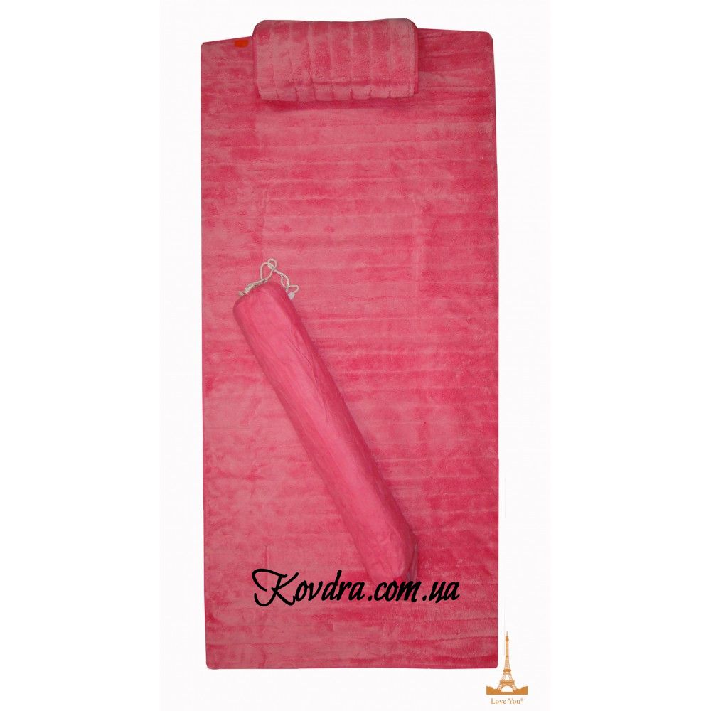 Килимок для пляжу VIP, рожевий 80х150 см