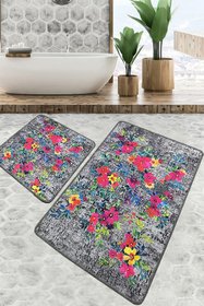 Набір килимків для ванної кімнати ETOVA, 60х100 см та 50х60 см