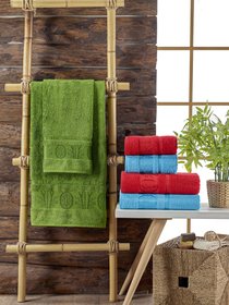 Набор бамбуковых полотенец "Aynali Agac Bamboo Desen", 50х90 см (3 шт)