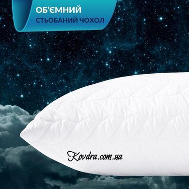 Набір подушок 2 шт 50&times;70 Breeze IDEIA стьобаний чохол з блискавкою, штучний пух, гіпоалергенна подушка, id8-35955*001