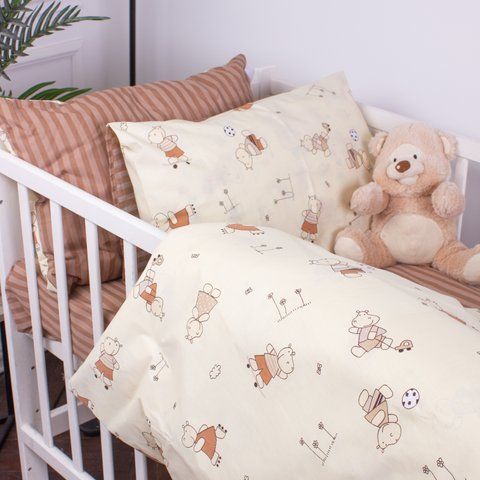 Наволочка Бязь Kids&nbsp;Time&nbsp;18-0009&nbsp;Happy&nbsp;Hipos, 40x60 см