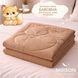 Ковдра бавовняна MIRSON №0568 Sleepy Friends "Леся" Cotton (бязь) зима, 110х140 см