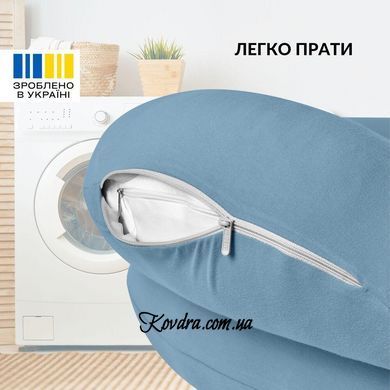 Подушка для годування диванчик 60х70х16 см бавовна антиалергенна, для зручності мами, з блискавкою м'ята, id8-36177*001