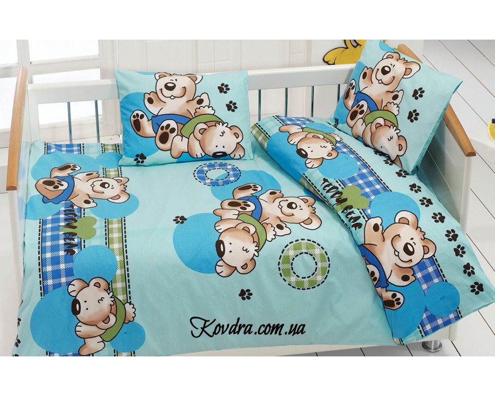 Комплект постельного белья для новорожденных Class Dus v2 Mavi детский