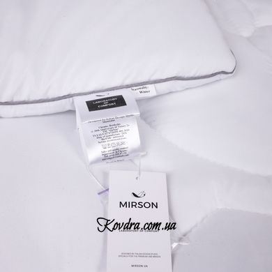 Ковдра антиалергенна MIRSON №0535 Sleepy Friends "Зимко" Thinsulate (сатин) зима, 140х205 см