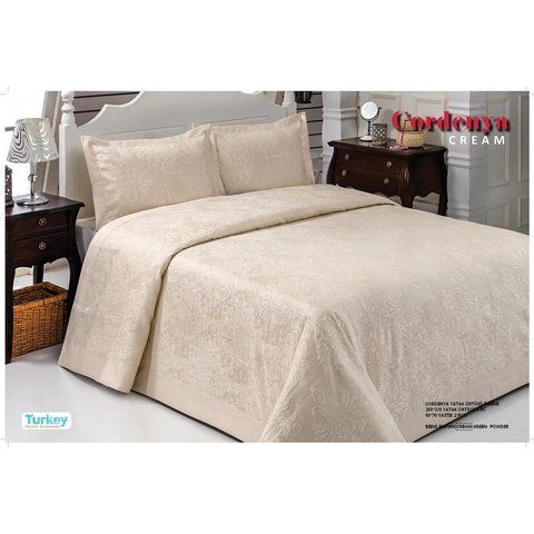 Покривало + 2 наволочки - GARDENIA CREAM, 240х260см m013660