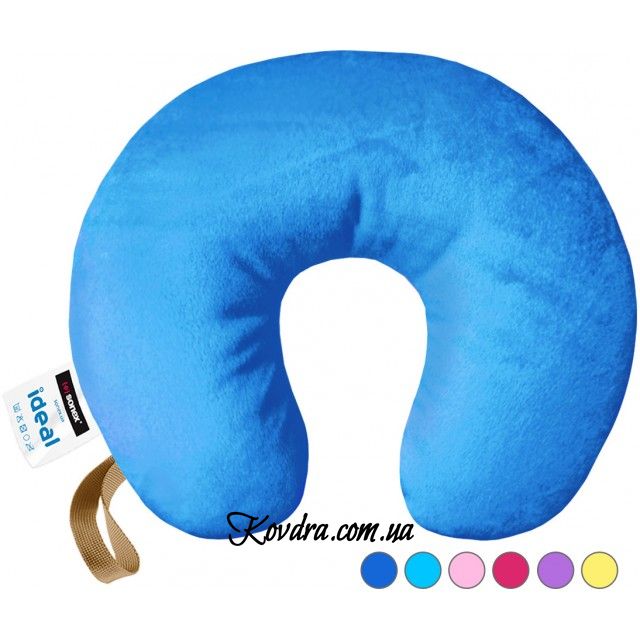 Подушка для путешествий Ideal голубая